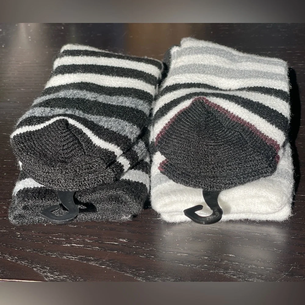 Cozy Terry Lined Socks Bundle (2 Pairs) — Winter Essentials